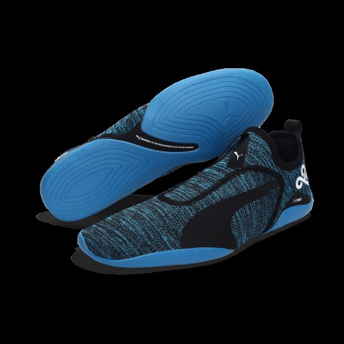 Puma Canada X Cloud9 Agf Evoknit Chaussures Esports Noir-bleu Azur