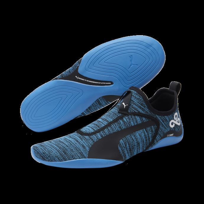Chaussures Esports Puma Canada X Cloud9 Agf Evoknit Noir-bleu Azur