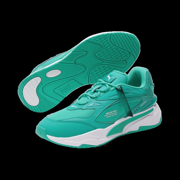 Mercedes F1 Rs Fast Motorsport Baskets Homme Puma Canada Spectra Vert-blanc