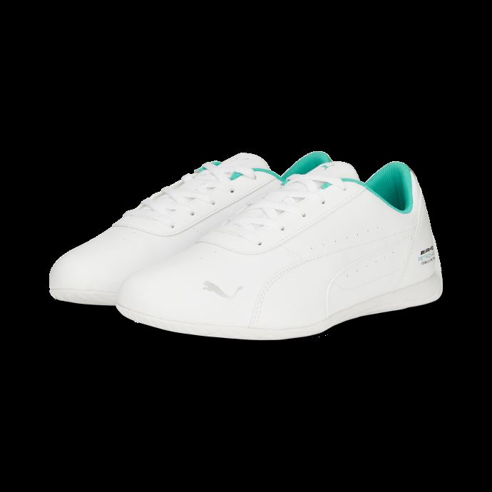 Puma Canada Blanc-argent Mercedes F1 Neo Cat Chaussures De Sport Automobile