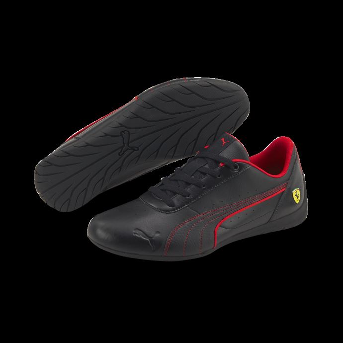 Chaussures De Sport Automobile Puma Canada Scuderia Ferrari Neo Cat Noir-noir