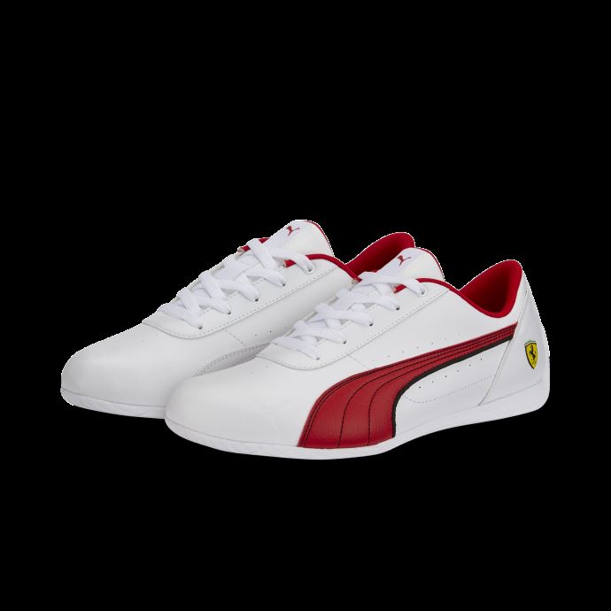 Blanc-rosso Corsa Scuderia Ferrari Neo Cat Chaussures De Sport Automobile Puma Canada