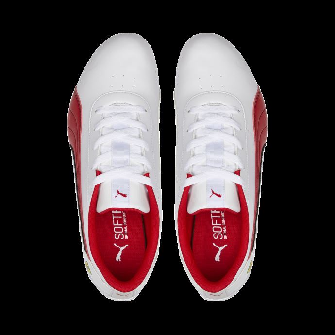 Blanc-rosso Corsa Scuderia Ferrari Neo Cat Chaussures De Sport Automobile Puma Canada

