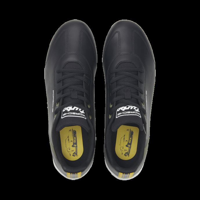 Porsche Legacy Rdg Cat Motorsport Chaussures Puma Canada Noir-blanc-vert Foncé Mousse
