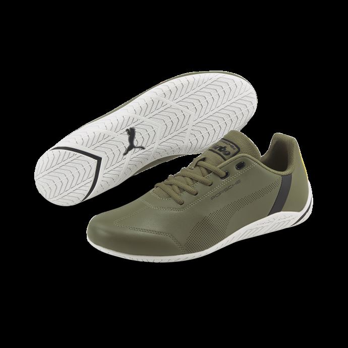 Porsche Legacy Rdg Cat Motorsport Shoes Green Moss-white-lemon Chrome Puma Canada