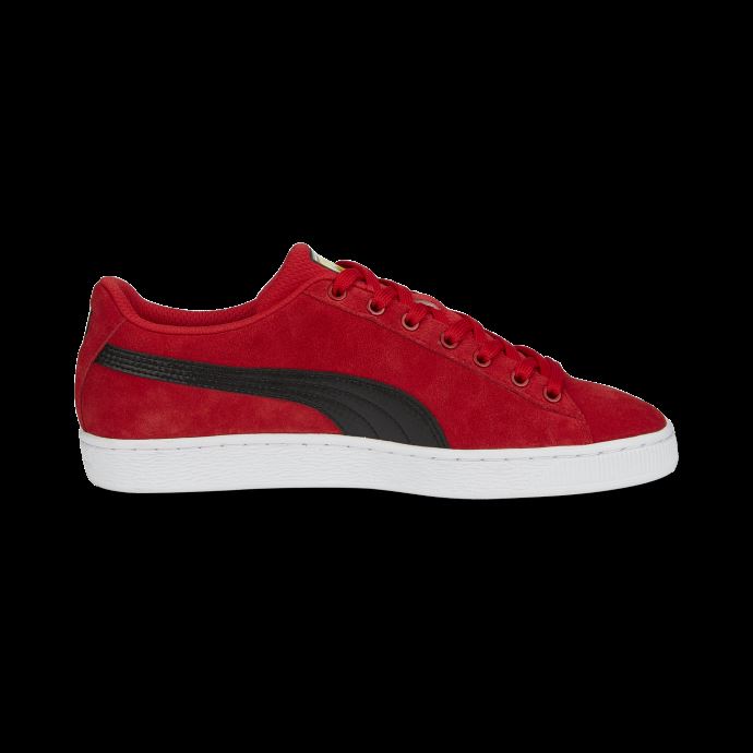 Puma Canada Rosso Corsa-noir-blanc Scuderia Ferrari Bouclier Daim Chaussures De Sport Automobile Pour Hommes
