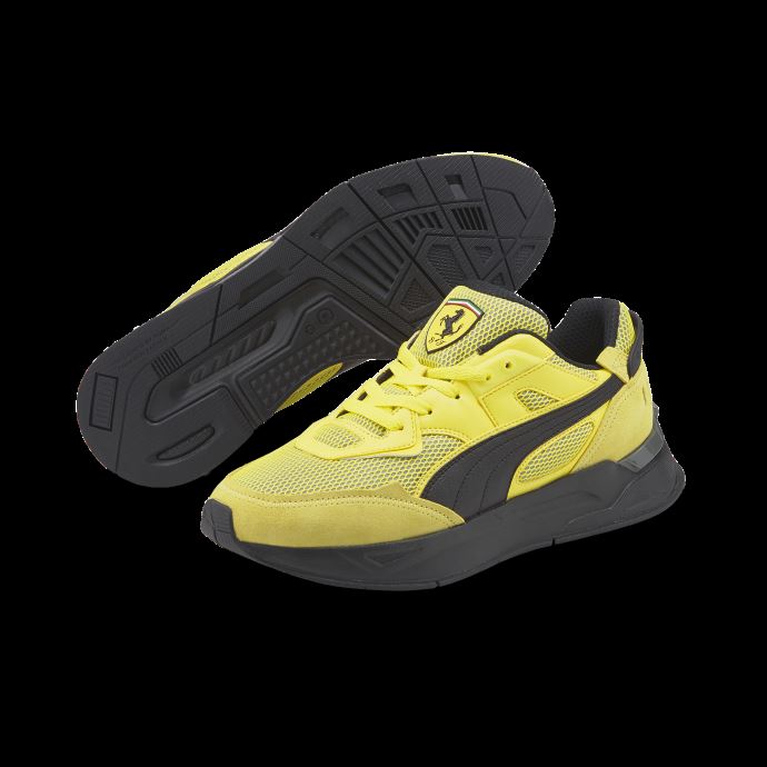 Puma Canada Vibrant Jaune-noir Scuderia Ferrari Mirage Sport Chaussures De Sport Automobile