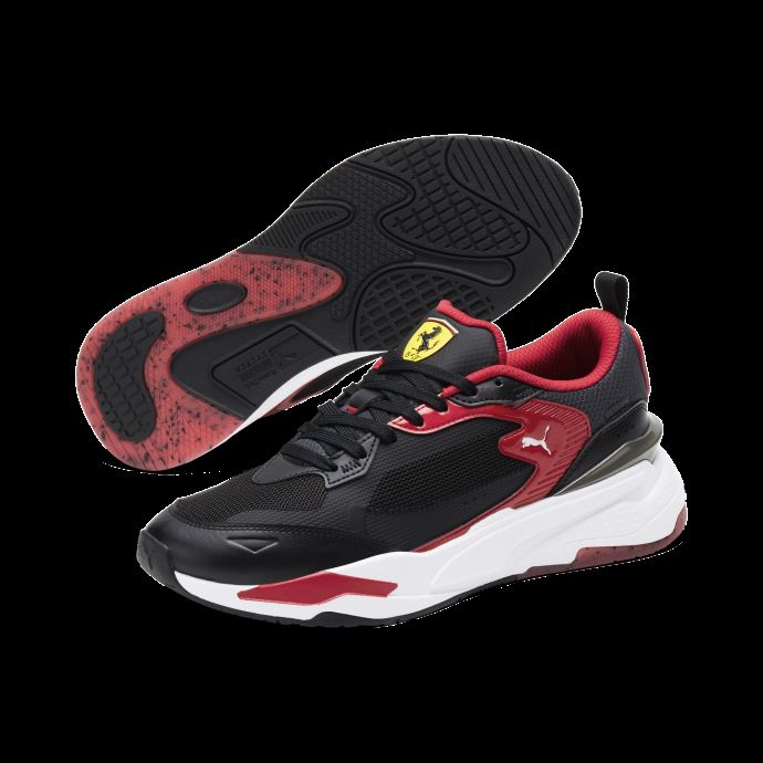 Puma Canada Scuderia Ferrari Rs-fast Motorsport Chaussures Noir-rosso Corsa-asphalte