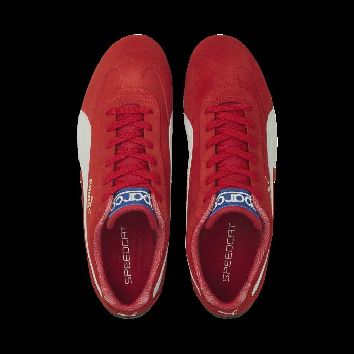 Ruban Rouge-blanc Puma Canada X Sparco Speedcat Og Chaussures De Conduite
