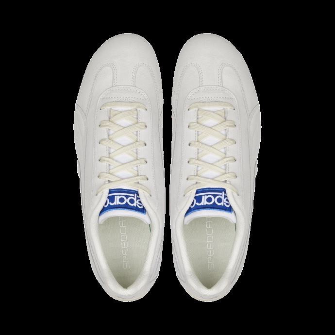 Puma Canada X Sparco Speedcat Og Chaussures De Conduite Blanc-whisper Blanc
