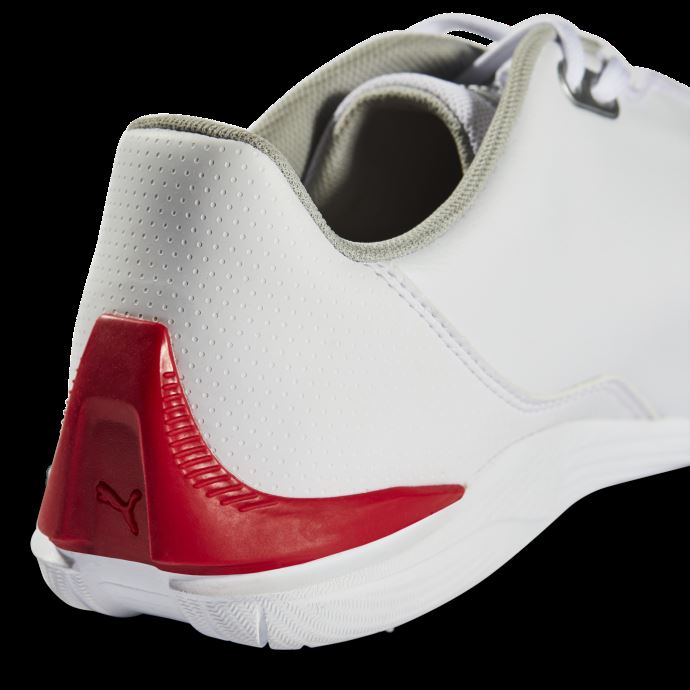 Puma Canada Scuderia Ferrari Drift Cat Tenth Motorsport Chaussures Blanc-rouge Corsa
