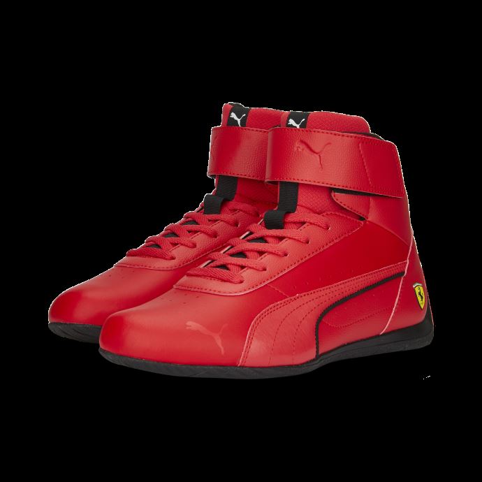 Rosso Corsa-rosso Corsa Scuderia Ferrari Neo Cat Mid Top Chaussures De Sport Automobile Puma Canada