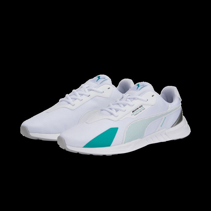 Blanc-spectra Vert Puma Canada Mercedes-amg Petronas F1 Tiburion Motorsports Chaussures