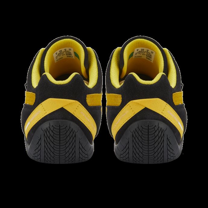 Chaussures De Conduite Puma Canada Porsche Legacy Speedcat Noir Citron Chrome
