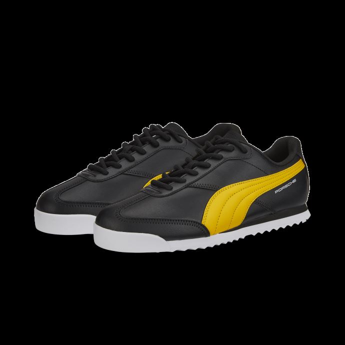 Puma Canada Noir-citron Chrome Porsche Legacy Roma Via Motorsport Chaussures