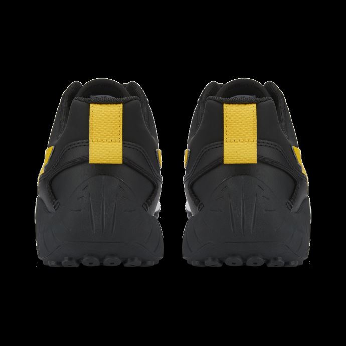 Chaussures De Sport Automobile Porsche Legacy Turbo Speedfusion Noir-citron Chrome-blanc Puma Canada
