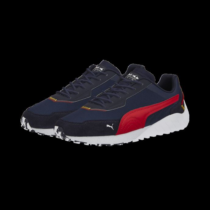 Puma Canada Night Sky-white Red Bull Racing Speedfusion Chaussures De Sport Automobile