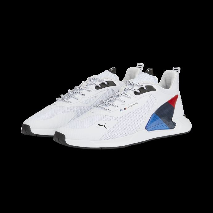Puma Canada Bmw M Motorsport Zenon Speed Chaussures De Sport Automobile Blanc-noir