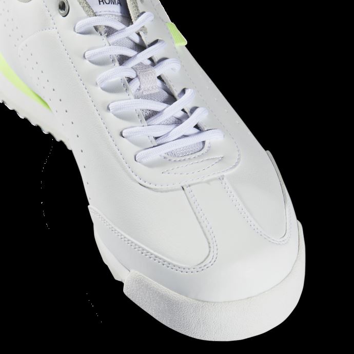 Blanc Pétillant Pomme Mercedes-amg Petronas Roma Via Chaussures De Sport Automobile Perforées Puma Canada
