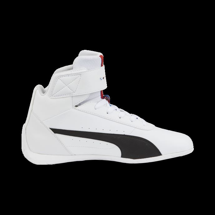 Puma Canada Bmw M Motorsport Neo Cat Mid Chaussures De Sport Automobile Blanc-noir
