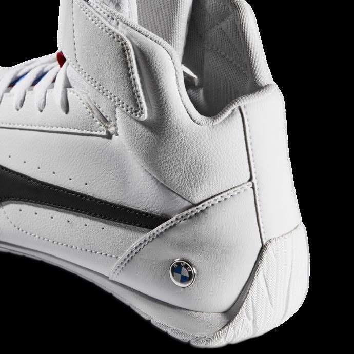 Puma Canada Bmw M Motorsport Neo Cat Mid Chaussures De Sport Automobile Blanc-noir
