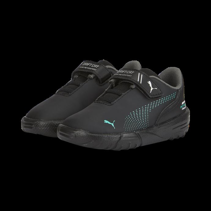 Puma Canada Mercedes-amg Petronas Formula 1 Drift Cat Decima Motorsport Chaussures Bébés Noir-blanc