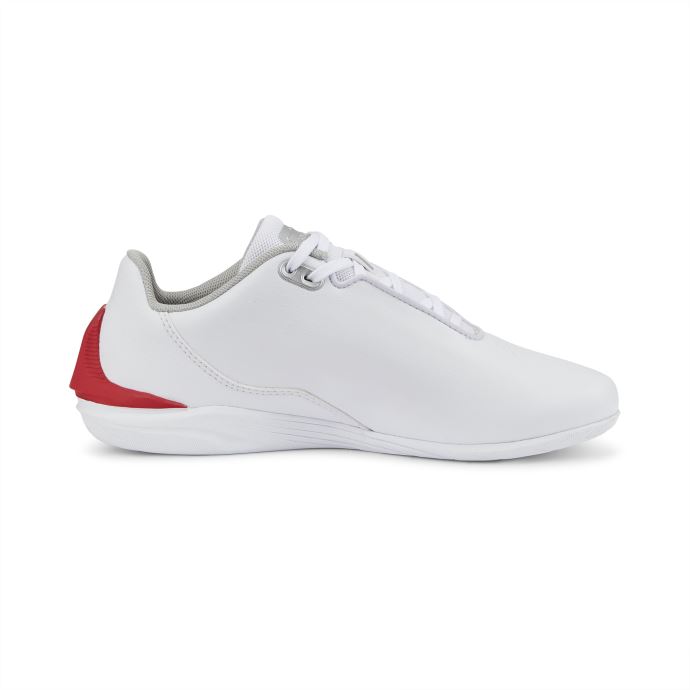 Puma Canada Scuderia Ferrari Drift Cat Dixième Motorsport Chaussures Jeunesse Blanc-rouge Corsa
