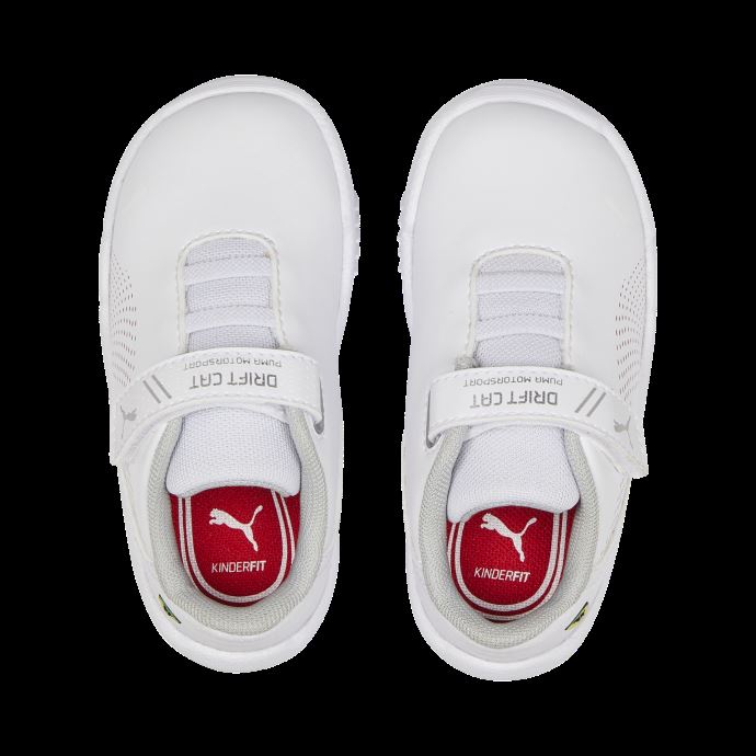 Blanc-rouge Corsa Puma Canada Scuderia Ferrari Drift Cat Dixième Motorsport Chaussures Bébés
