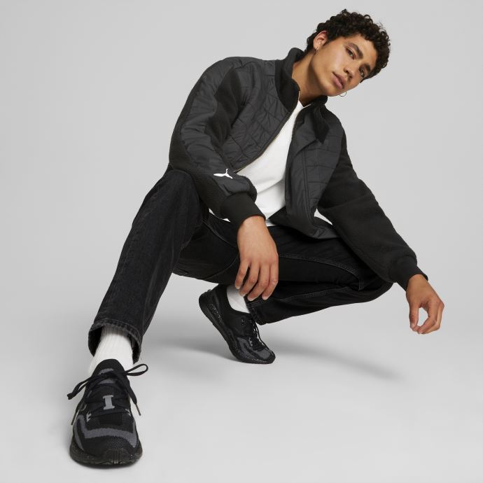 Porsche Design Evoknit Trainer Ii Chaussures De Sport Automobile Hommes Puma Canada Jet Black-asphalt