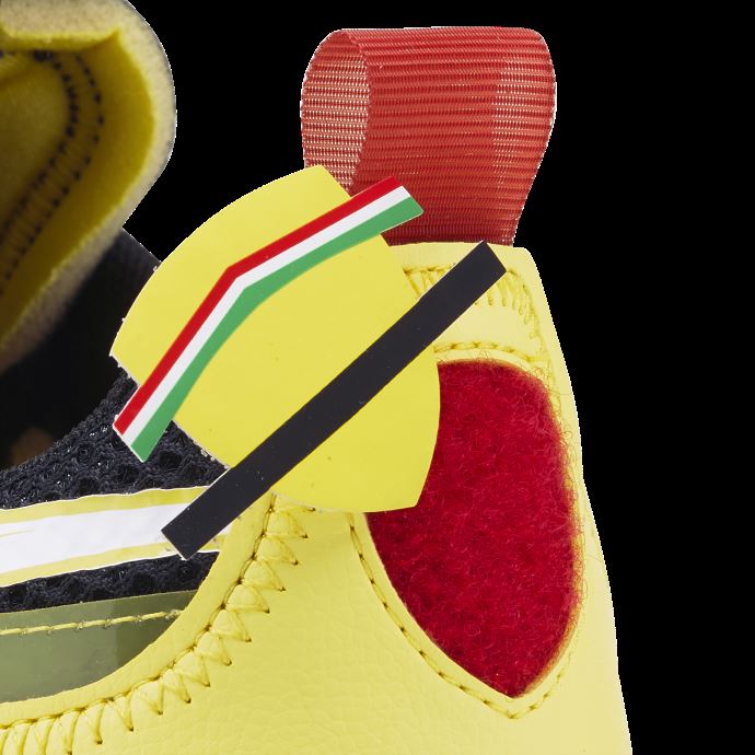 Puma Canada Scuderia Ferrari Trc Blaze Motorsport Chaussures Noir-blanc-jaune Flamboyant
