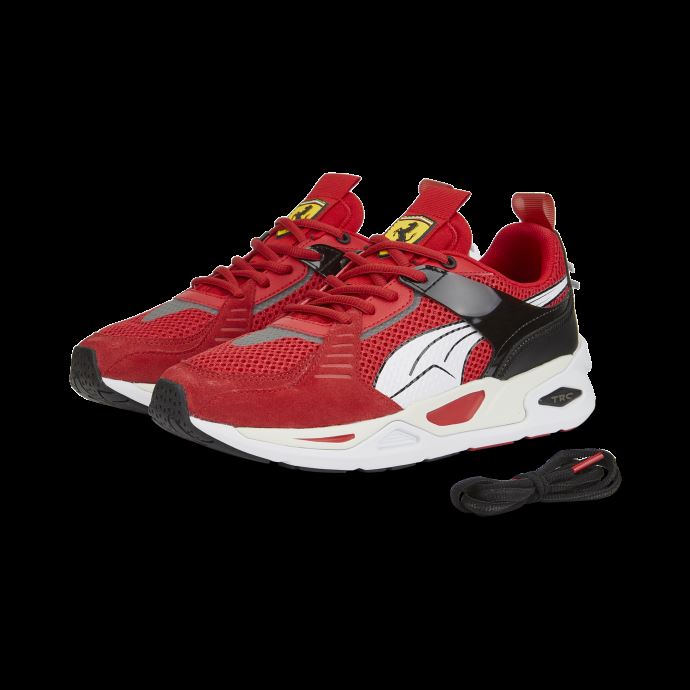 Rosso Corsa-blanc-noir Puma Canada Scuderia Ferrari Trc Blaze Motorsport Chaussures
