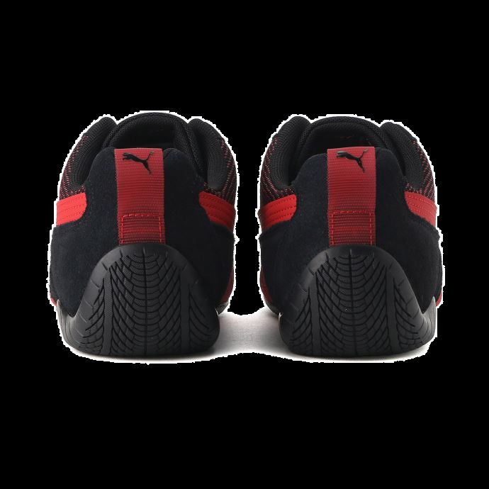 Puma Canada Scuderia Ferrari Metal Energy Speedcat Chaussures De Conduite Noir-rosso Corsa

