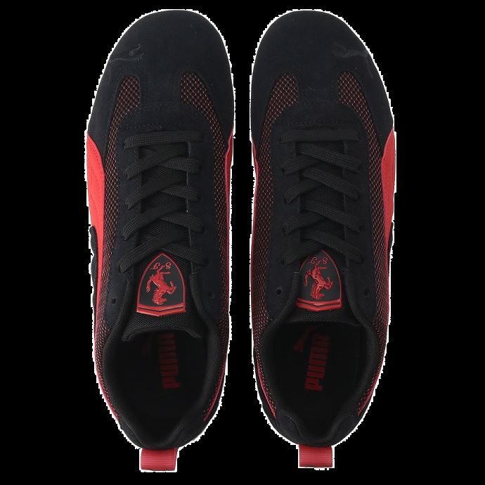 Puma Canada Black-rosso Corsa Scuderia Ferrari Metal Energy Speedcat Chaussures De Conduite
