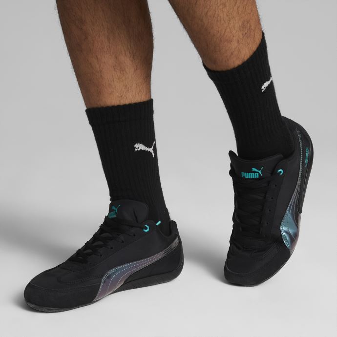 Puma Canada Mercedes-amg Petronas Metal Energy Speedcat Conduite Chaussures Noir-spectra Vert
