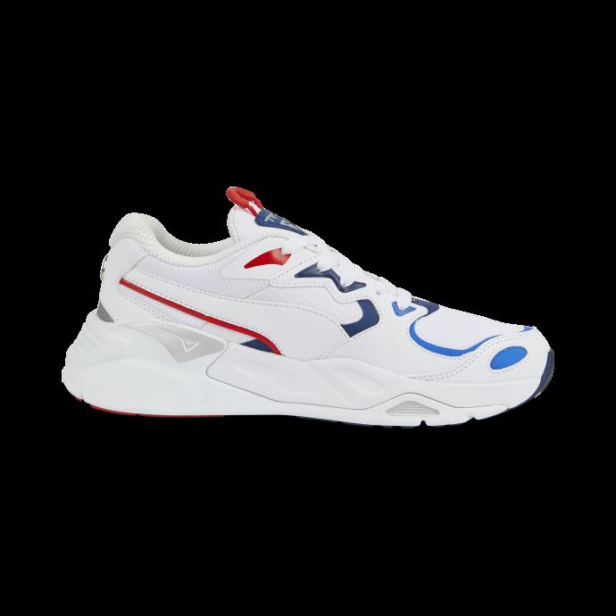 Puma Canada Blanc-bleu Immobilier Bmw M Motorsport Trc Lyft Chaussures De Sport Automobile Pour Femme
