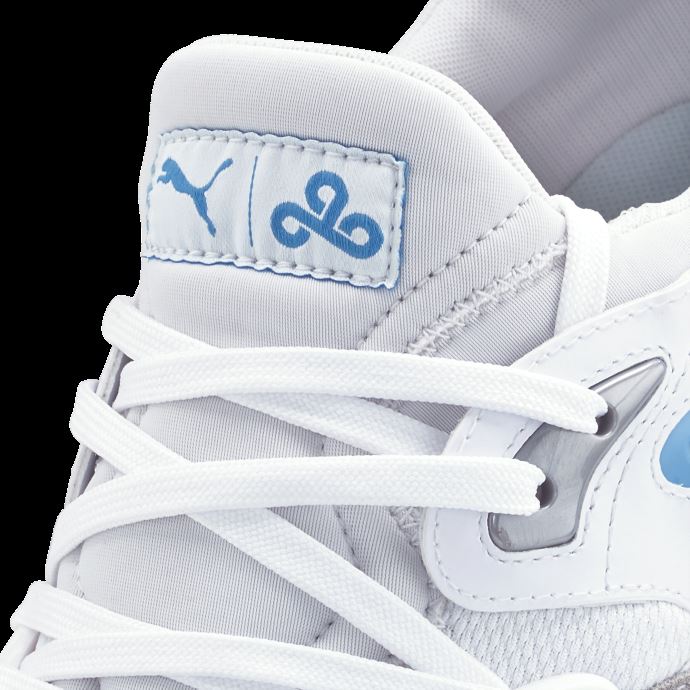 Baskets Esport Puma Canada Cloud9 Trc Blaze Blanc-argent
