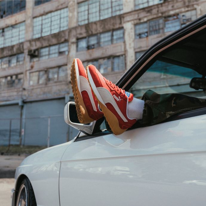 Speedfusion X Sparco Motorsport Chaussures Puma Canada Ruban Rouge-blanc
