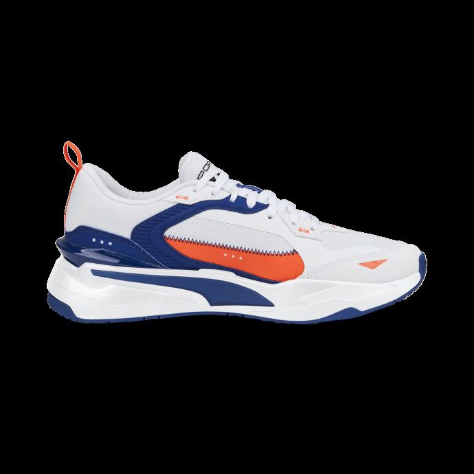 Chaussures De Sport Automobile Rs-fast Porsche Legacy Blanc-bleu Flamboyant Puma Canada
