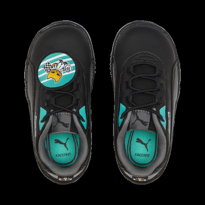 Puma Canada Mercedes-amg Petronas Motorsport R-cat Machina Ac Motorsport Chaussures Bébés Noir-vert Spectra
