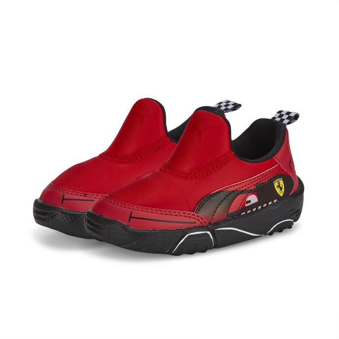 Scuderia Ferrari Bao Kart Motorsport Chaussures Bébés Puma Canada Rosso Corsa-noir