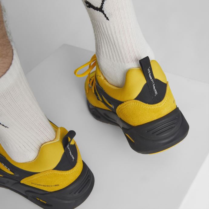 Puma Canada Porsche Legacy Trc Blaze Motorsport Chaussures Citron Chrome-noir