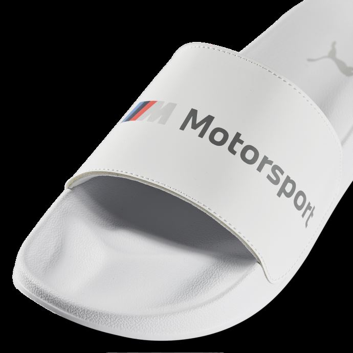 Blanc-blanc Puma Canada Bmw M Motorsport Logo Leadcat 2.0 Motorsport Diapositives
