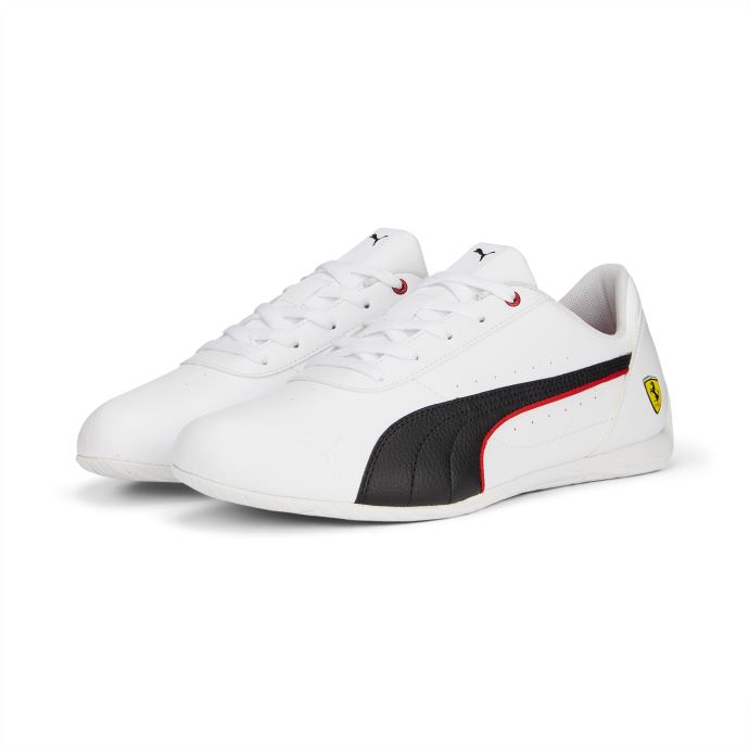Chaussures Scuderia Ferrari Neo Cat Racing Puma Canada Blanc-noir