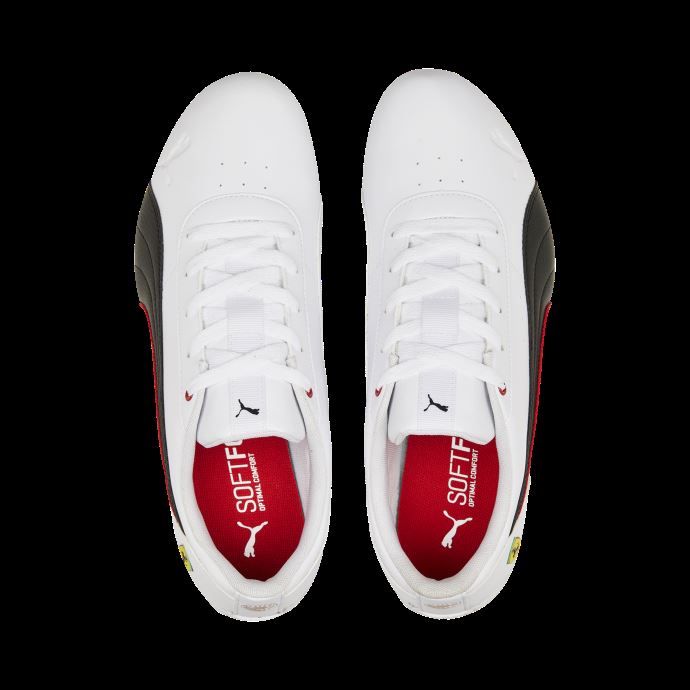 Chaussures Scuderia Ferrari Neo Cat Racing Puma Canada Blanc-noir
