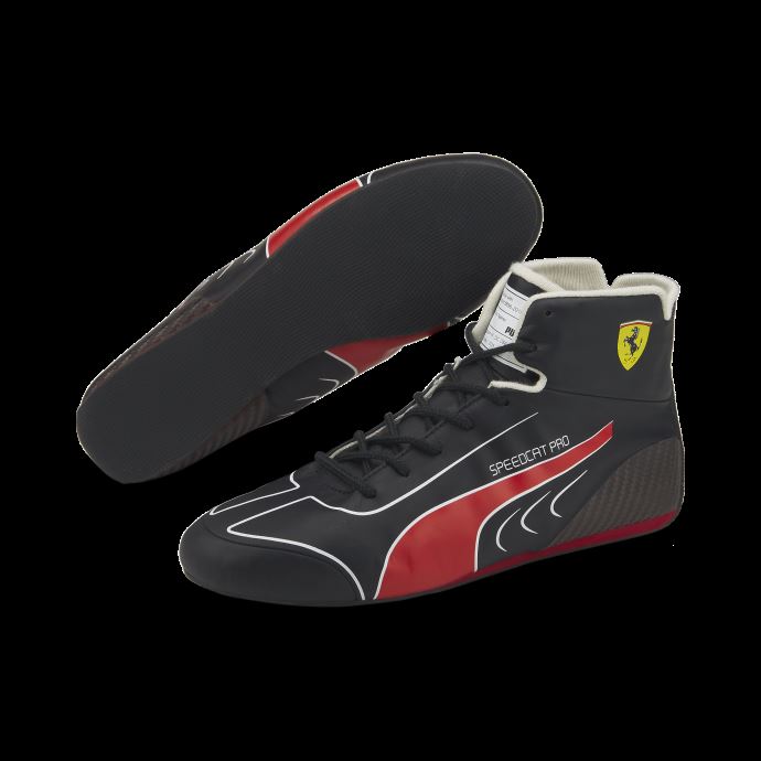 Chaussures De Course Puma Canada Scuderia Ferrari Speedcat Pro Cl Replica Noir-rouge-blanc
