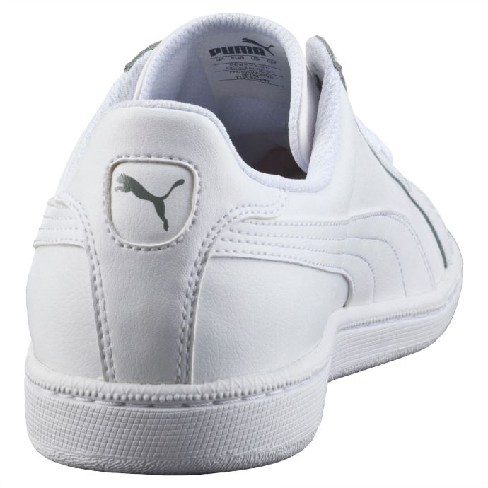 Baskets En Cuir Blanc Smash Puma Canada
