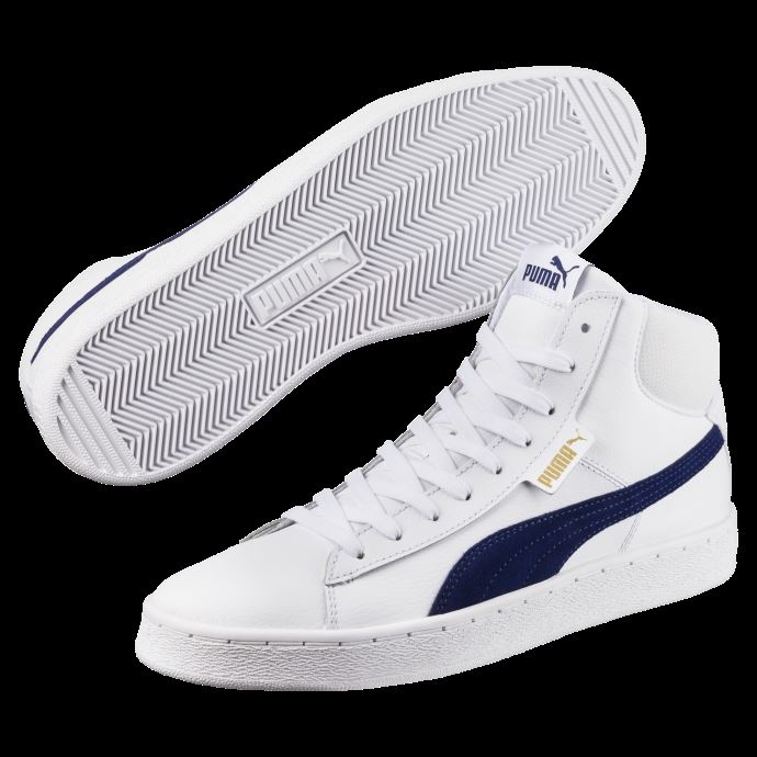 Baskets Montantes Puma Canada 1948 Mid L Blanc-bleu Profondeurs