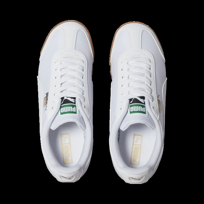 Baskets D'été Roma Basic Grand Enfant Puma Canada Blanc
