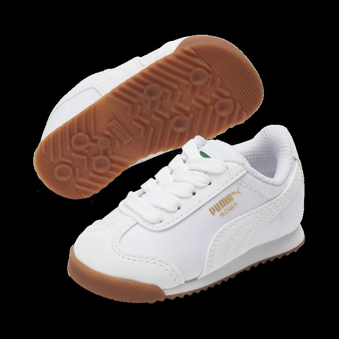 Puma Canada Blanc Roma Basic Chaussures D'été Pour Tout-petits