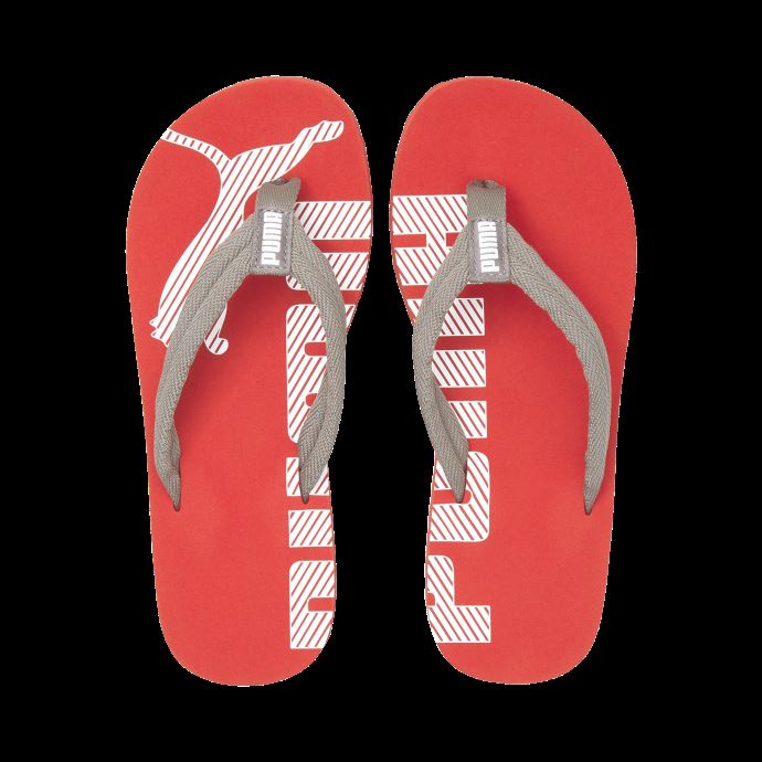 Sandales Epic Flip V2 Rouge-acier Gris-blanc Pour Enfant Puma Canada
